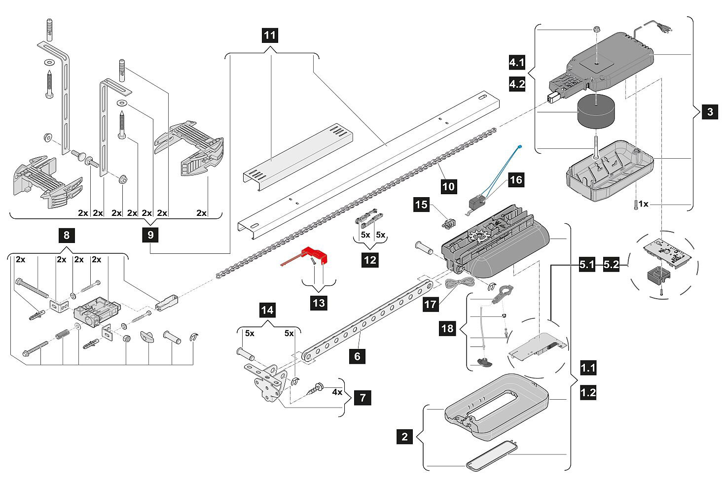A 550 L, A 800 XL - bis 04/2025