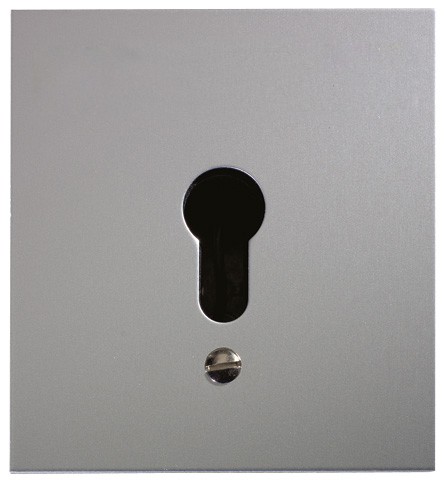 Schlüsseltaster im Metallgehäuse, 1-Kontakt ohne Zylinder (Unterputz)