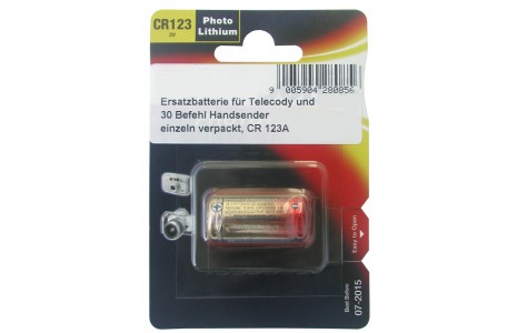 Einzel-Batterie CR 123 A