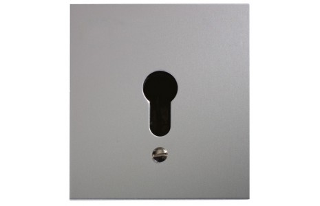 Schlüsseltaster im Metallgehäuse, 1-Kontakt ohne Zylinder (Unterputz)