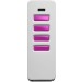 Handsender "Pearl" weiß/pink, frontal
