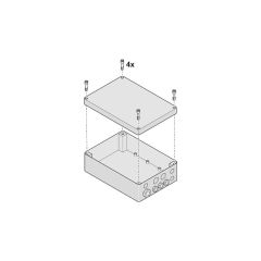 Gehäuse Steuerung twist